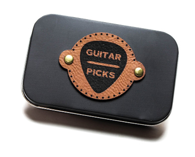 Guitar Picks Badge Pick Tin
