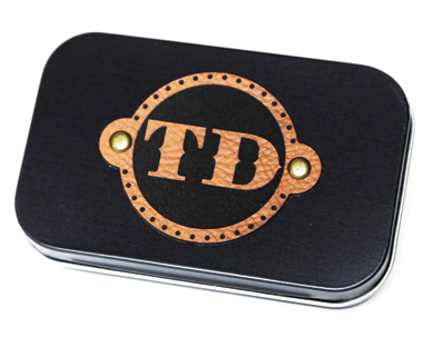 Custom Initials Pick Tin