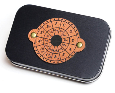 Wheel of Fifths Pick Tin